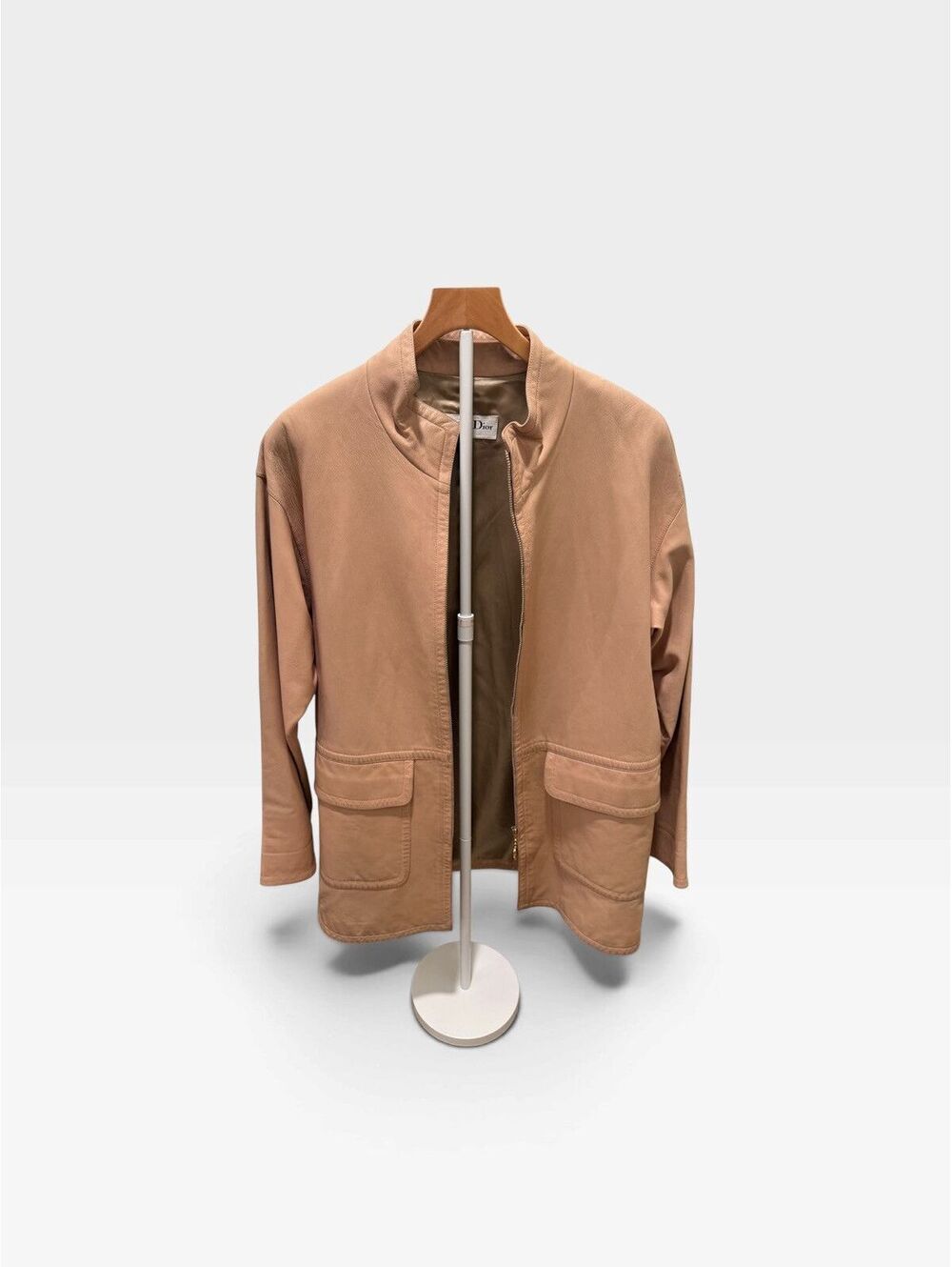 Christian Dior Sport Leather Jacket Vintage Japan